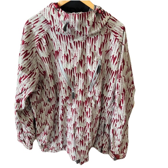 Quiksilver Long Sleeve Jacket Men's Size Extra Large Abstract Winter Snow Pocket - Picture 1 of 16